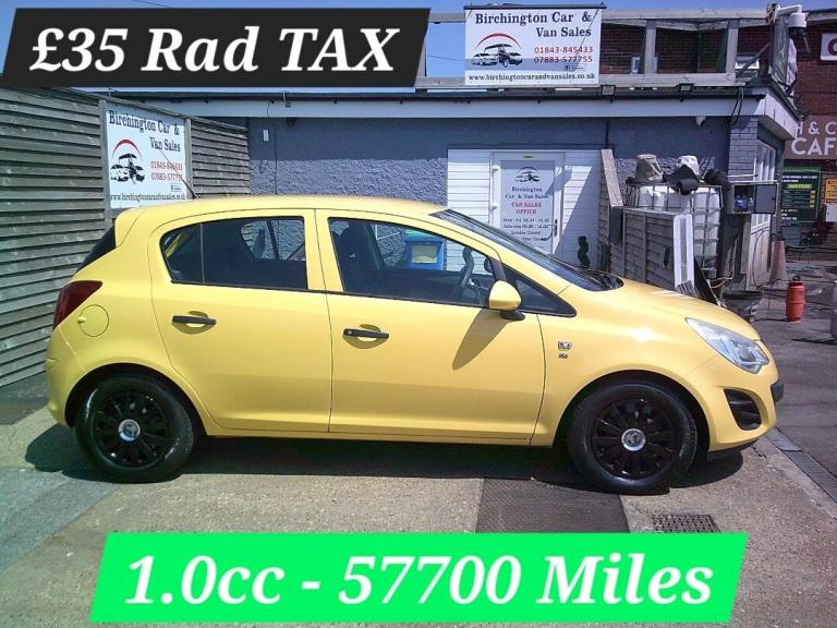 2011 Vauxhall Corsa 1.0i ecoFLEX S **£35 RD TAX** ((57650 MILES)) VGC 5 DOOR HPI CLEAR PETROL   H...