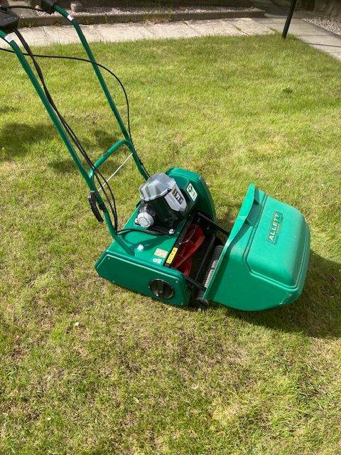 Allett Liberty 35 Cordless Cylinder Mower, as new