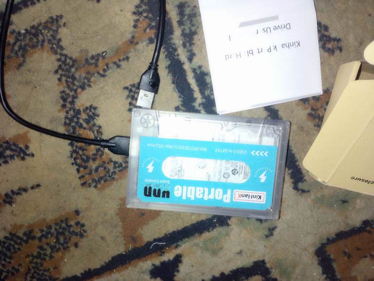 Kinhank portable 500gb harddrive 