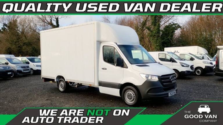 2021 Mercedes-Benz Sprinter Low Loader L3 LWB 314 CDI Progressive Luton With Roller Rear Door and...