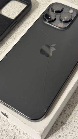 Apple iPhone 15 Pro Max 256GB – Titanium Grey – Unlocked – 85