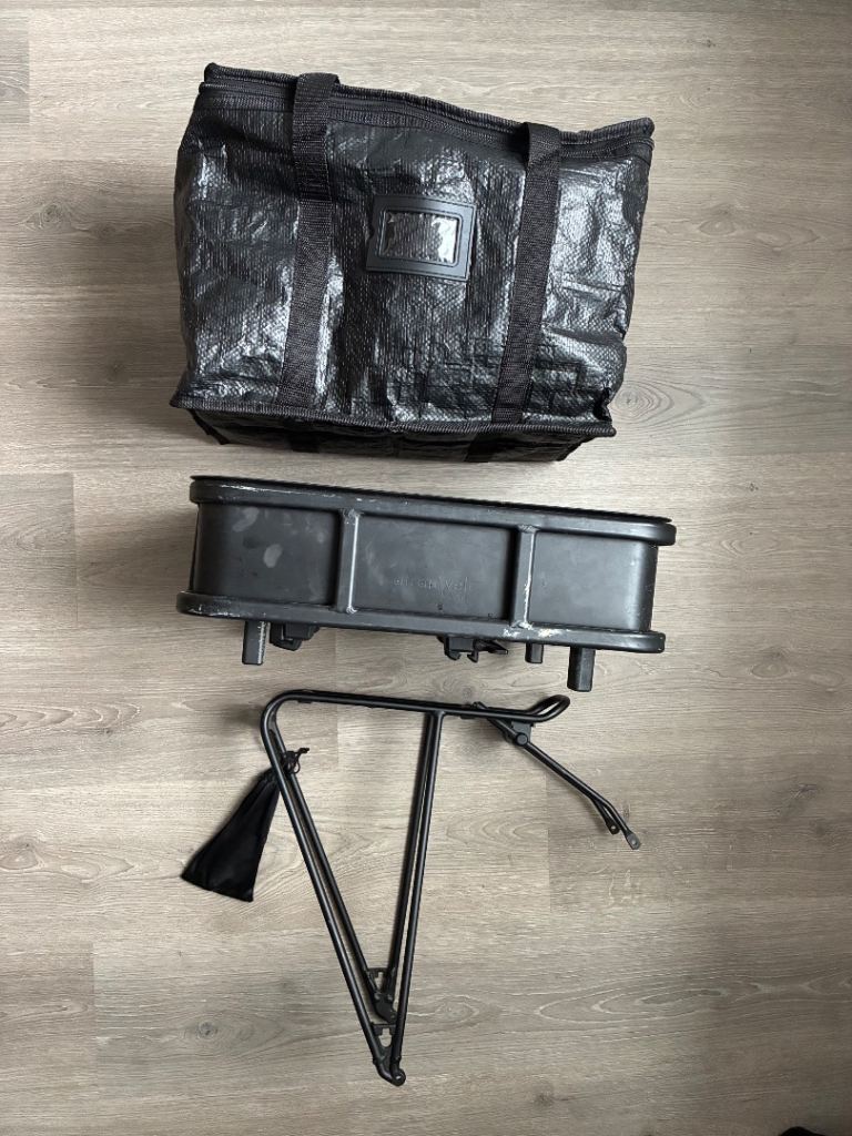 Bicycle Cargo Courier Full Set Up