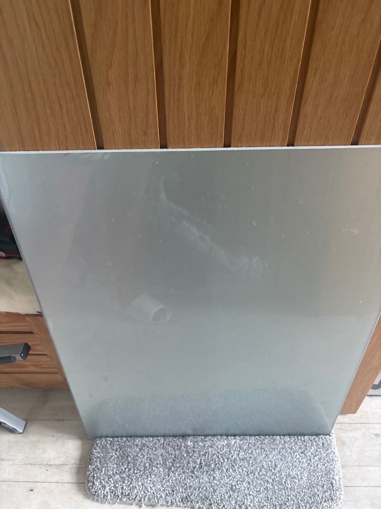 Grey Glass Panel - Good Condition