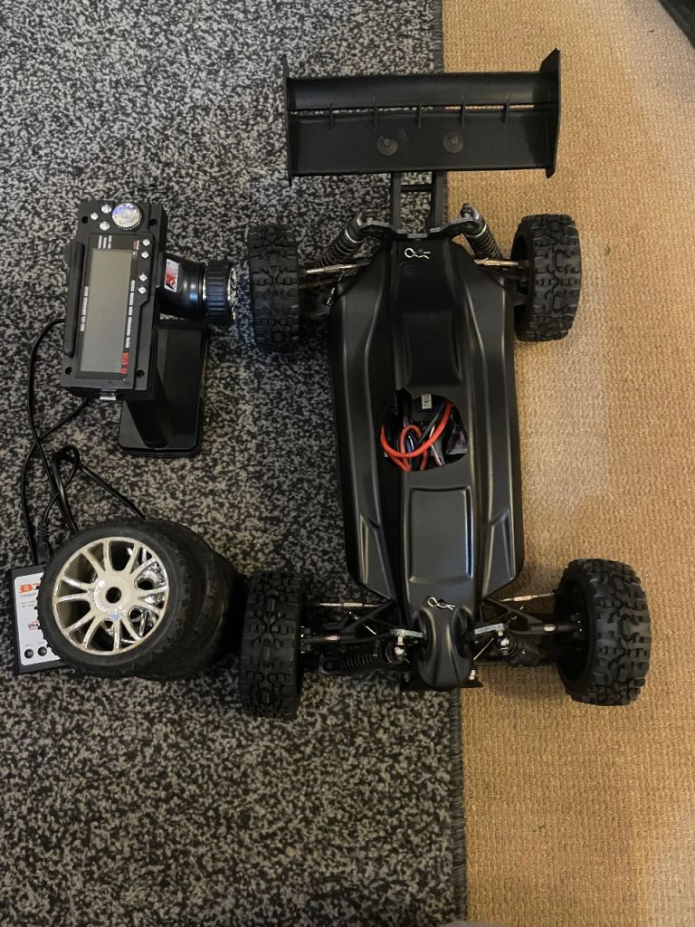 1/8 Rc brushless car 4s twin battery 