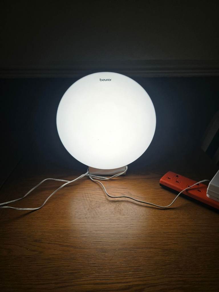Beurer Daylight Lamp – White, Good Condition