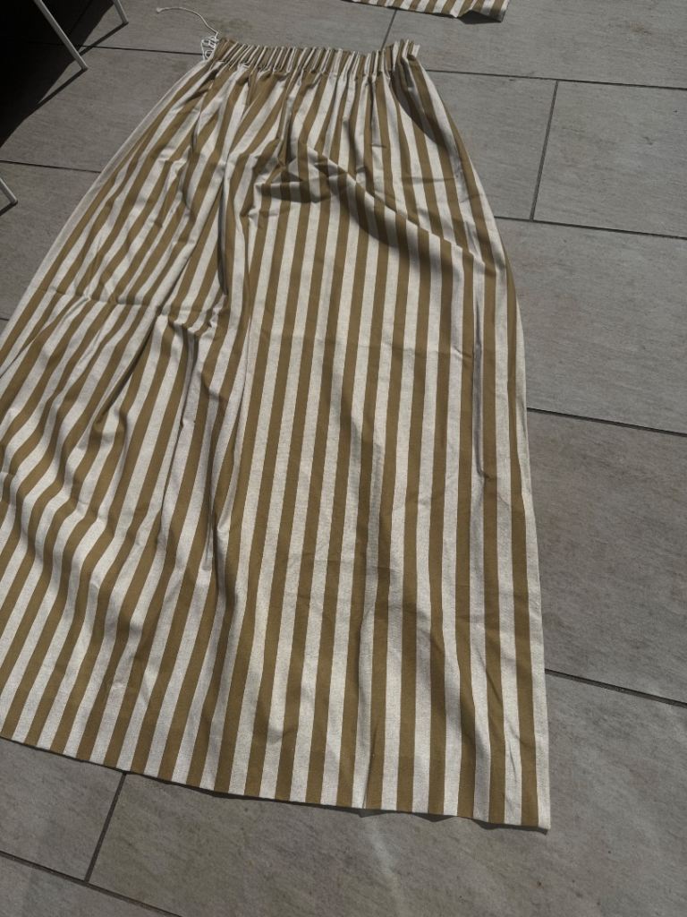 Pair of Blackout curtains - 170x120, striped