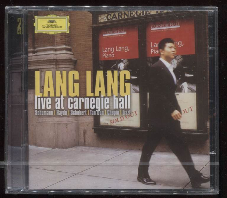 Lang Lang Live at Carnegie Hall Double CD - NEW & SEALED