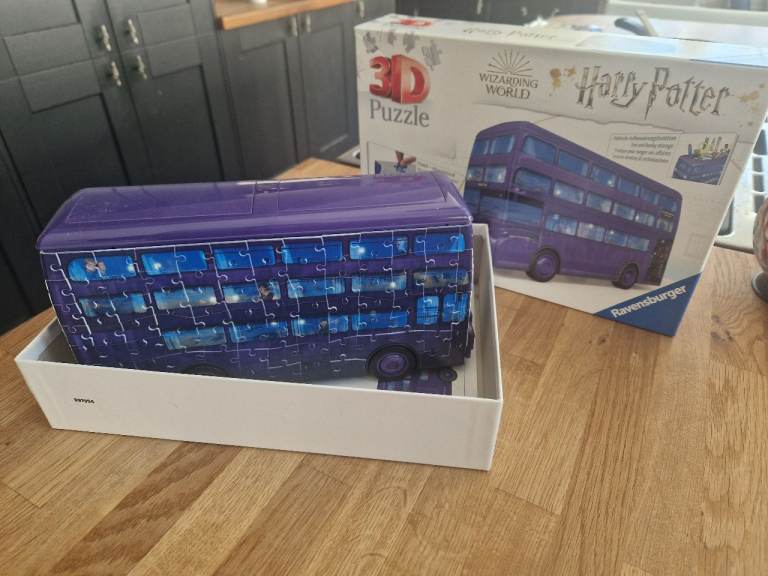 3d Harry potter night bus puzzle