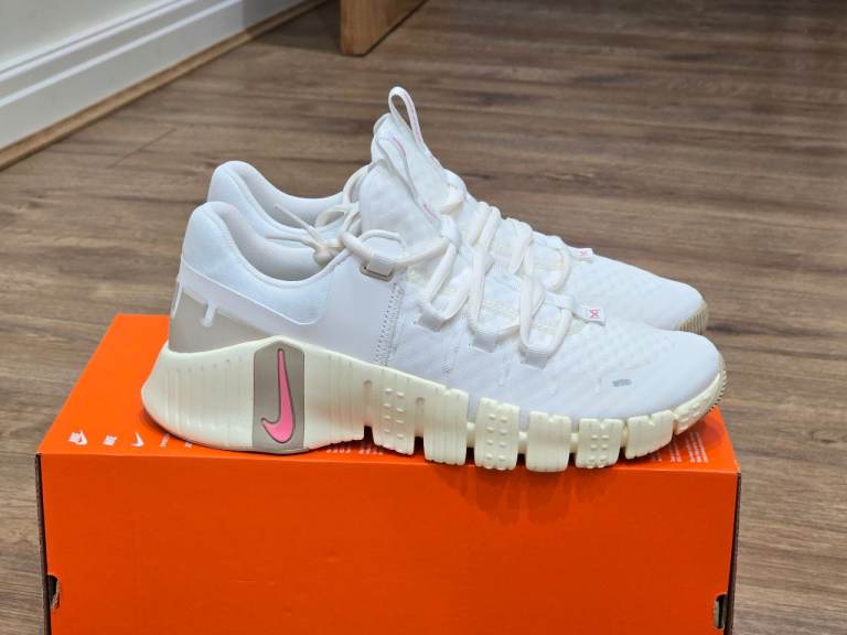 Women’s Nike Free Metcon 5 ‘Sail/Sandrift’ Trainers - UK 7🔥