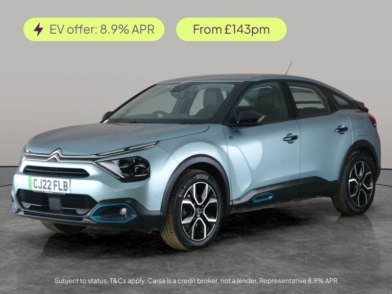 2022 Citroen e-C4 50kWh Sense Plus Hatchback 5dr Electric Auto (136 ps) - CRUISE - CLIMATE CO Hat...
