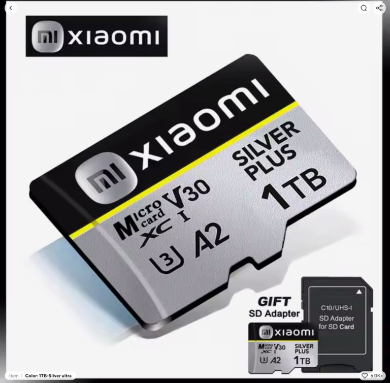 Xiaomi Micro SD Card Ultra SD Memory card 1TG