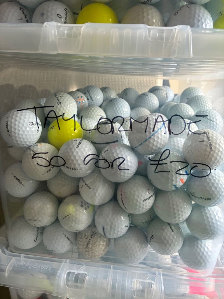 50 x Taylormade golf balls