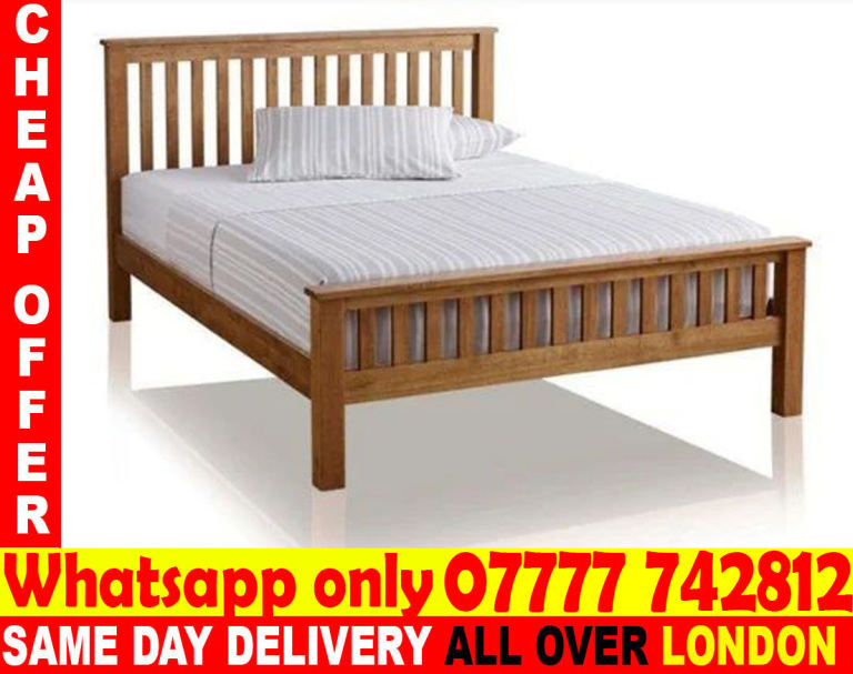 --FREE DELIVERY:KING SIZE - SINGLE  - BED AND MATTRESS --(gfgdh