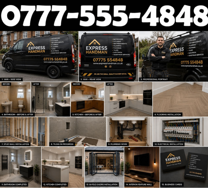 Cheapest Handyman Near Me in London for Affordable Home Repairs, Furniture Assembly 