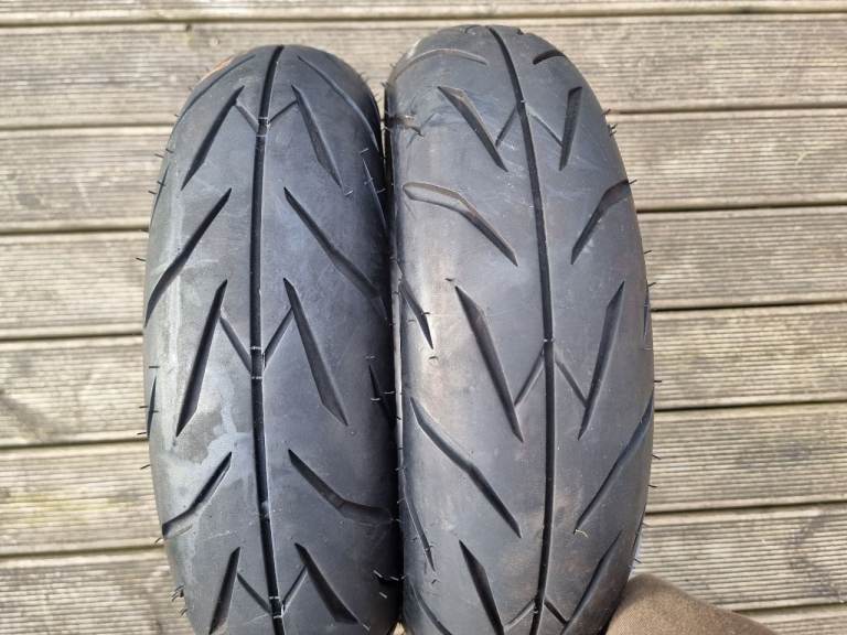 Honda MSX125 Grom new tyres 130/70/12.  120/70/12
