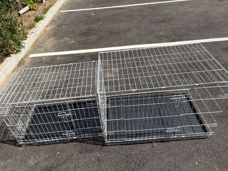 2 x new dog cages 