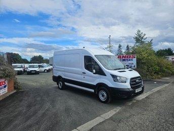 2020 ON 70 PLATE FORD TRANSIT 290 LEADER MWB L2H2 130BHP DIESEL VAN ULEZ FREE 