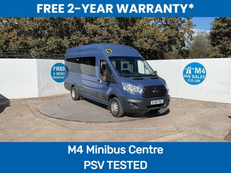 2018 Ford Transit TDCi 460 Trend 17 Seater Minibus Diesel Manual