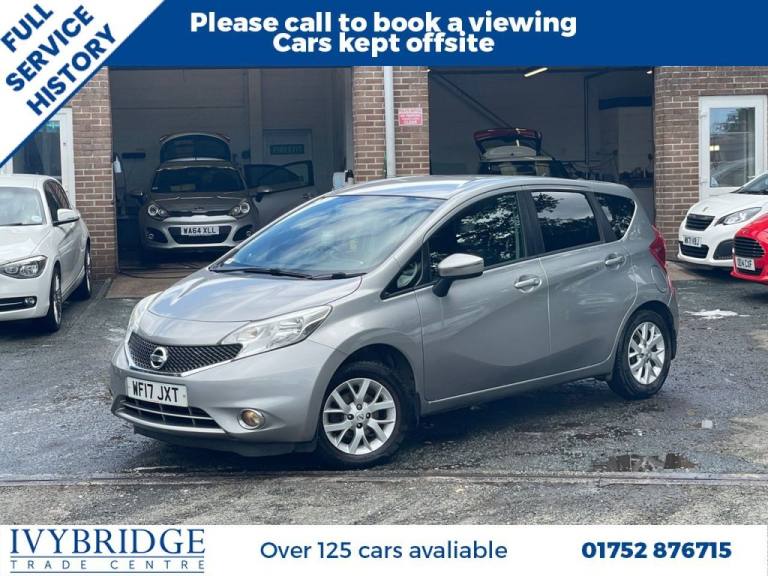 2017 17 NISSAN NOTE 1.2 ACENTA HATCHBACK 5DR PETROL MANUAL EURO 6 (S/S) (80 PS)