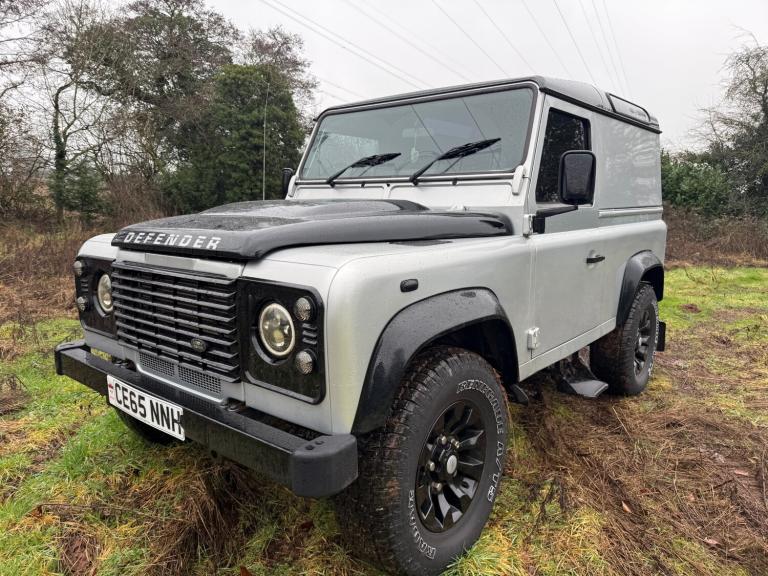 2015 65 LAND ROVER DEFENDER 90 4WD SWB 2.2 TDCI HARD TOP LOW 81K NO VAT PX SWAPS