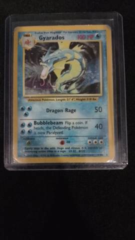 gyarados pokemon card first edition Pokémon – Edition, Good Condition | in Bramley, West Yorkshire this item offers a spectacular aesthetic for a gallery Gyarados (Holo) - Pokémon Proxy