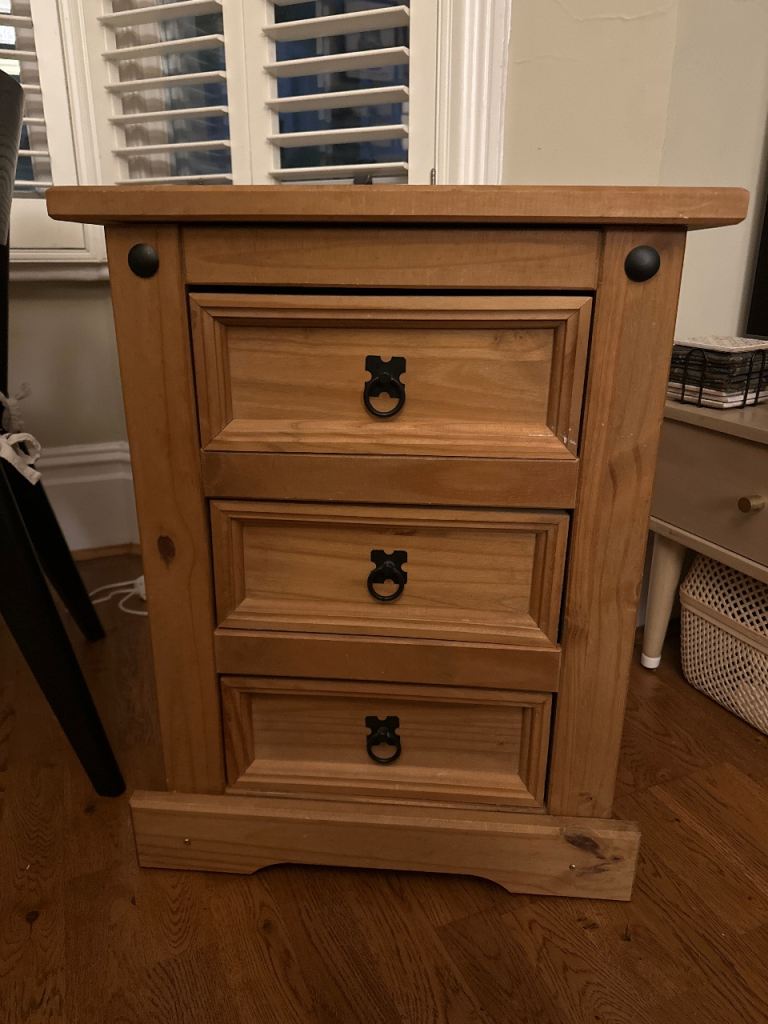 FREE Pine Wood Beside Table