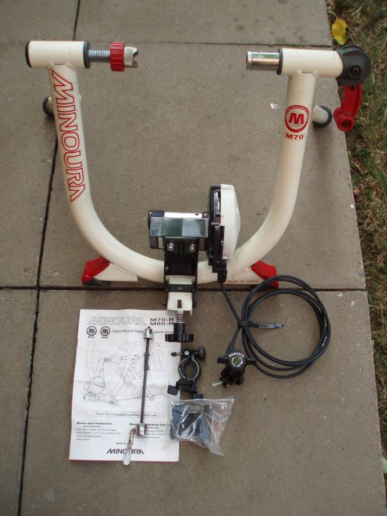 MINOURA INDOOR BICYCLE TRAINER HANDLE BAR MOUNTED REMOTE RESISTANCE SHIFTER