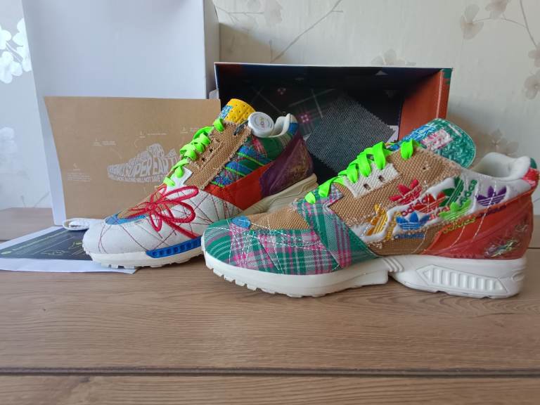 UK 11 - Adidas Super earth x Sean Wotherspoon ZX 8000 Trainer Shoes RARE