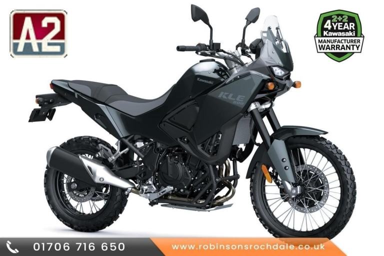 The all New KLE 500 from Kawasaki, pre order yours today.