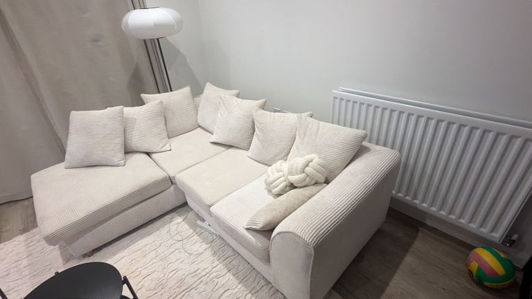 Jumbo Cord Corner Sofa 