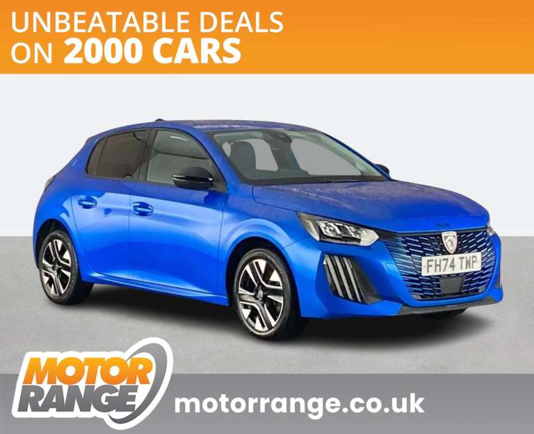 2025 Peugeot 208 1.2 PureTech 100 Allure 5dr Hatchback PETROL Manual