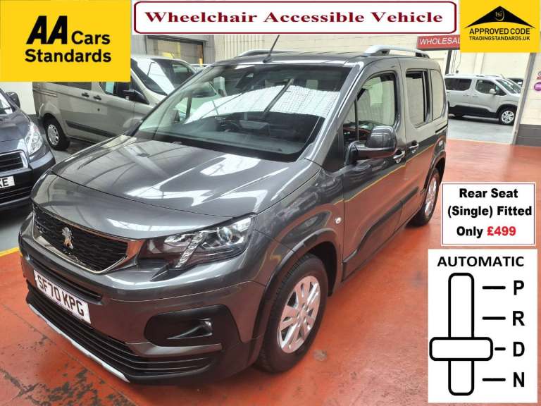 Peugeot Rifter WHEELCHAIR ACCESSIBLE 1.5 BlueHDi 130 Allure Diesel