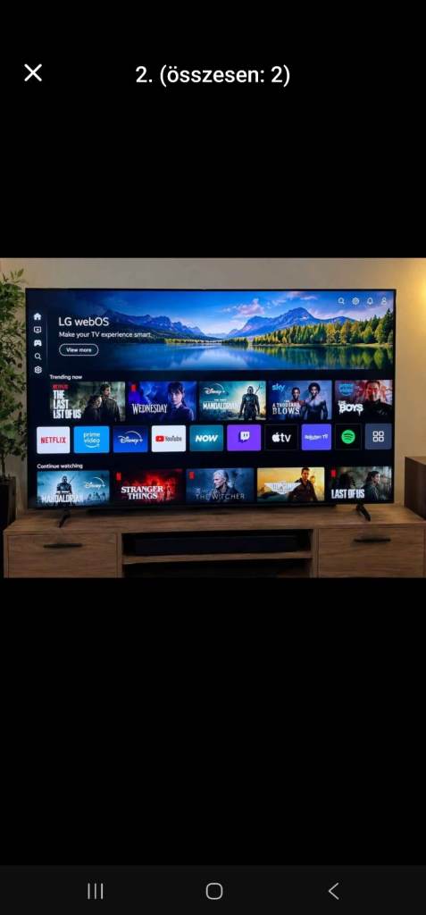 LG Smart TV with Remote - Good Condition