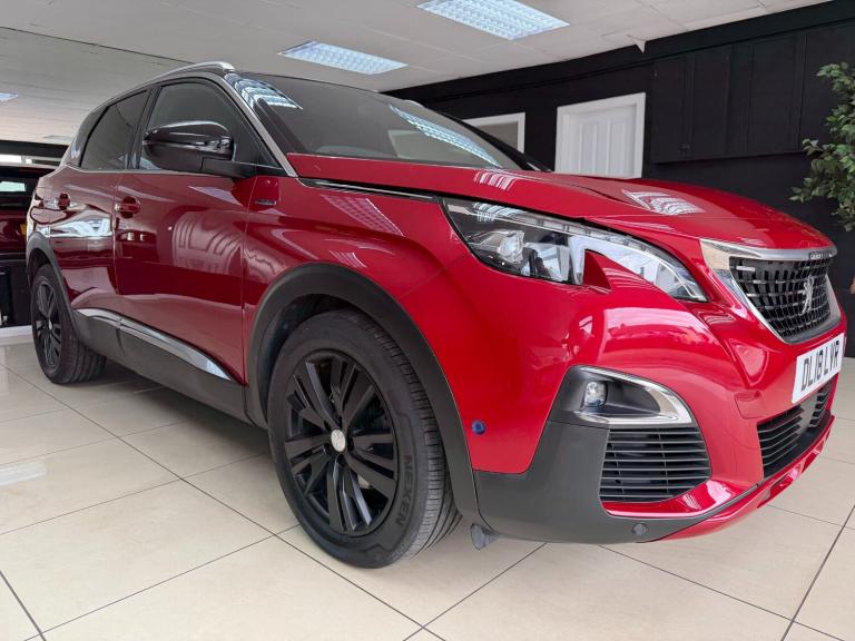 2018 Peugeot 3008 1.6 THP GT Line 5dr EAT6 HATCHBACK Petrol Manual