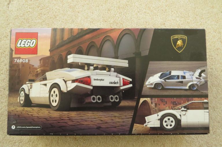 LEGO 76908 LAMBORGHINI COUNTACH: LEGO SPEED CHAMPIONS BRAND NEW 