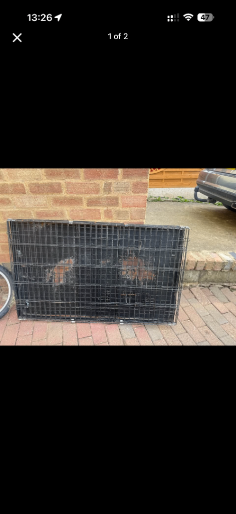 2x XL dog crate