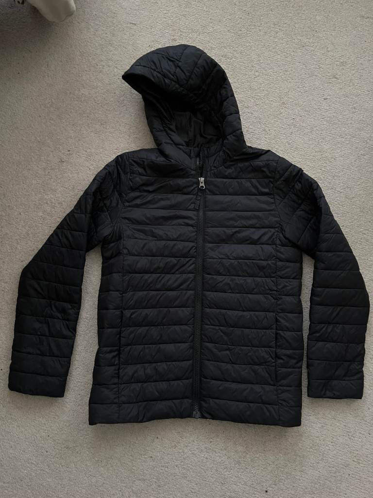 AS NEW, LANDS END, Kids' Eco ThermoPlume Packable Hooded Jacket, two available, RRP £70