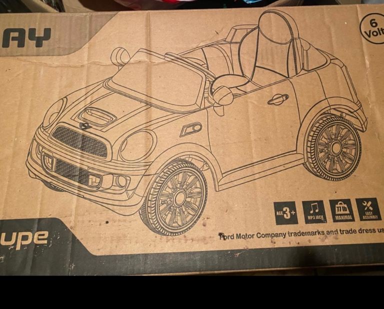 Mini Cooper electric ride on 