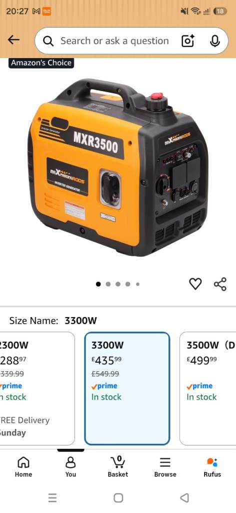 Generator 3300 watt