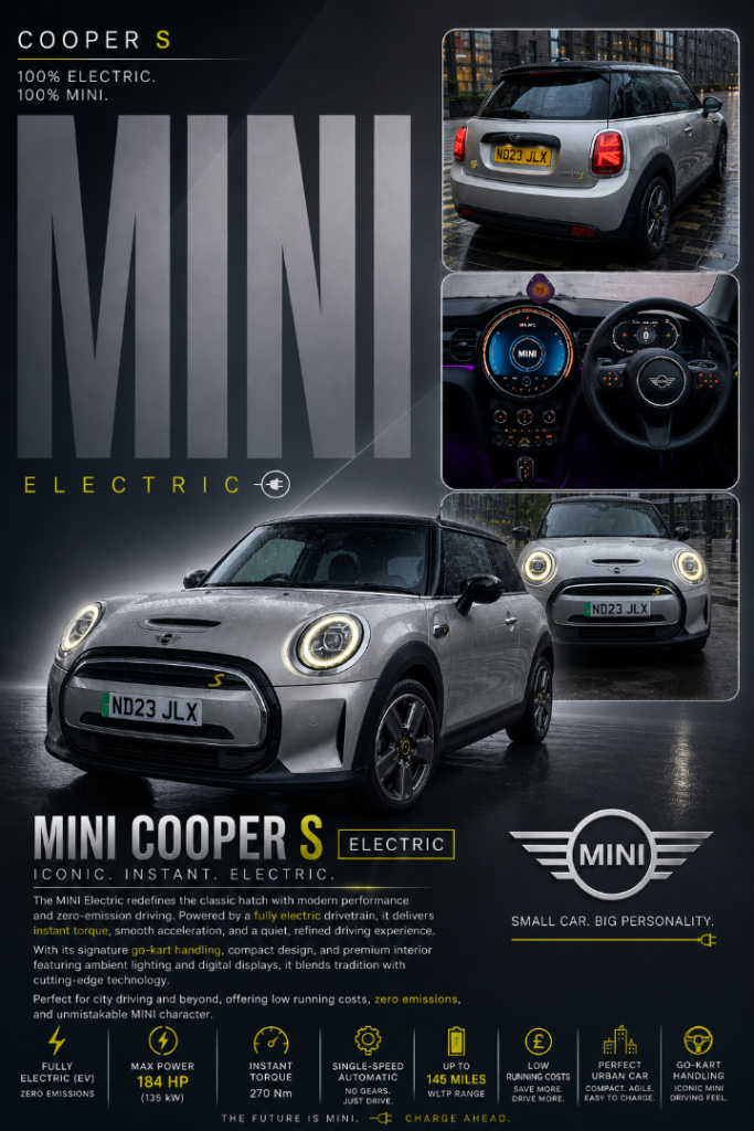 Mini, HATCHBACK, Hatchback, 2023, Other, 1 (cc), 3 doors