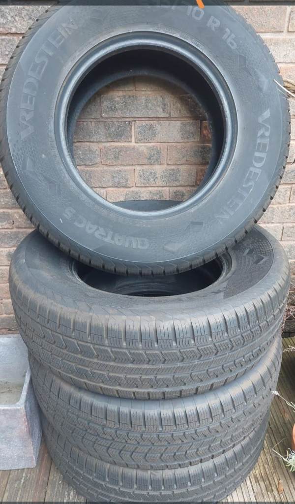 4 X ALL WEATHER TYRES