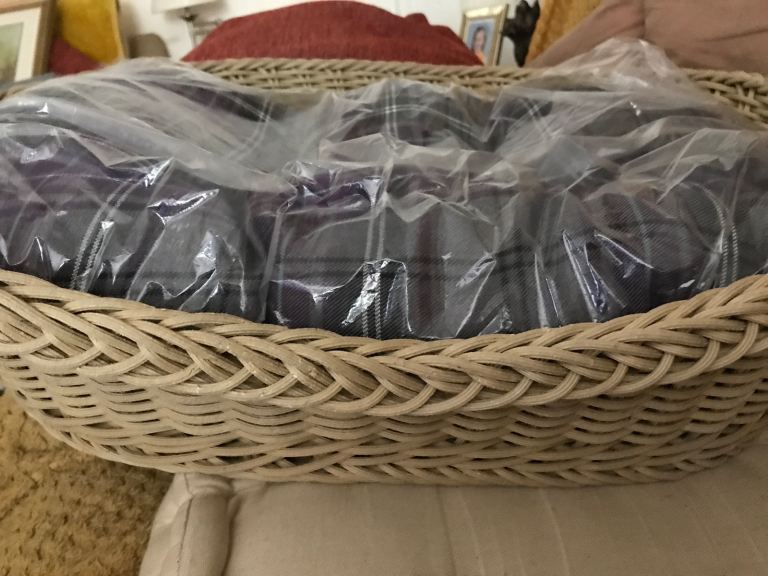 Cat or Small Dog Basket Beds