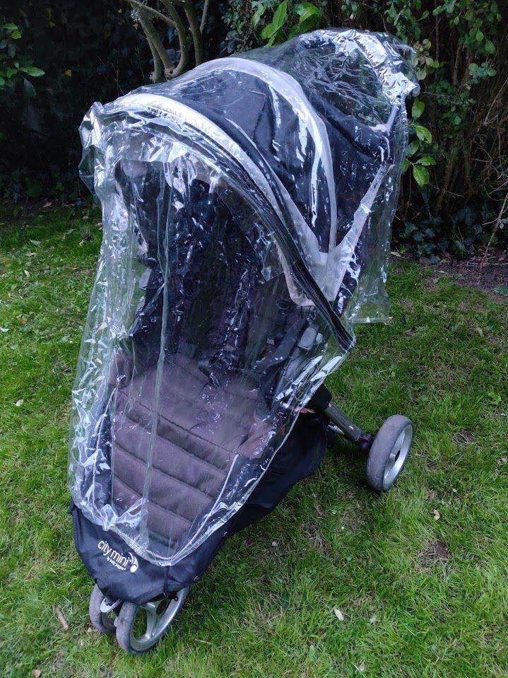 City mini by baby jogger - single buggy + rain cover
