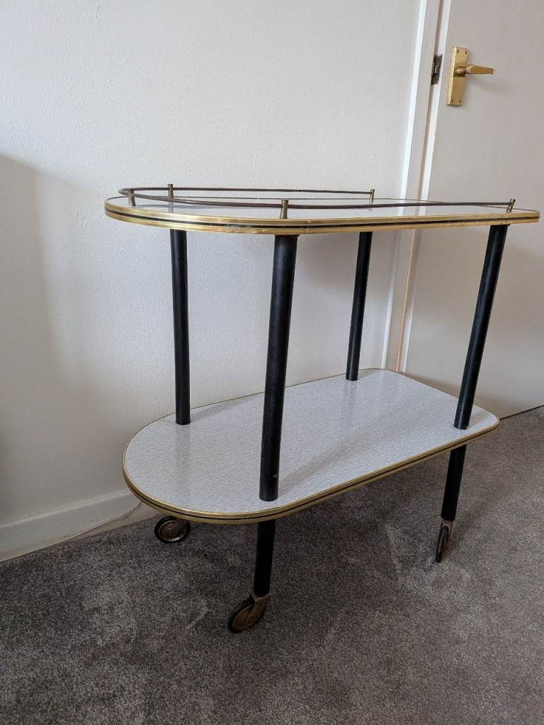 Vintage drinks trolley 