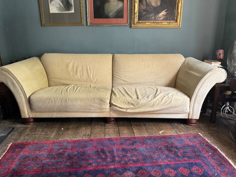 Heals Sofa – large - good quality- Fair Condition
