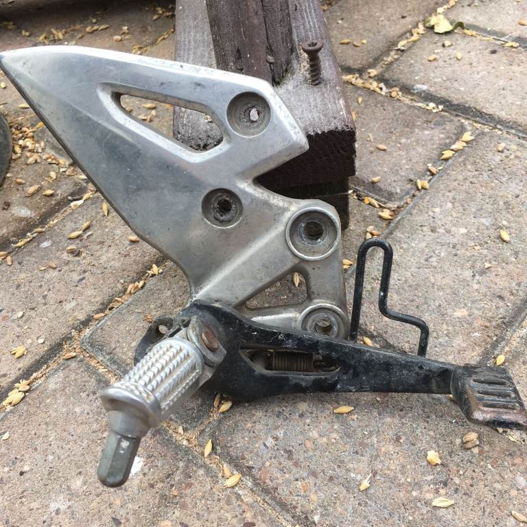 Footrest Hanger - suzuki gsx r 125 learner sports motorbike (2018) model