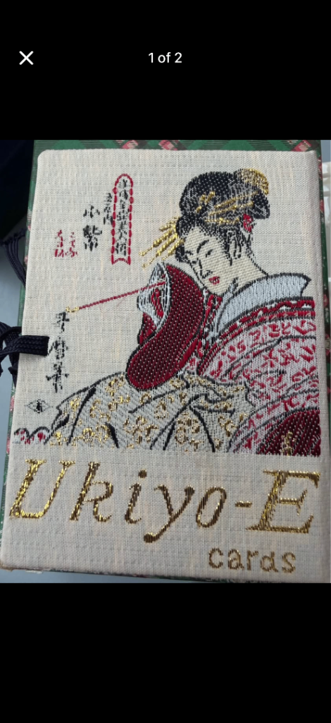Vintage uriyo E playing cards full deck 