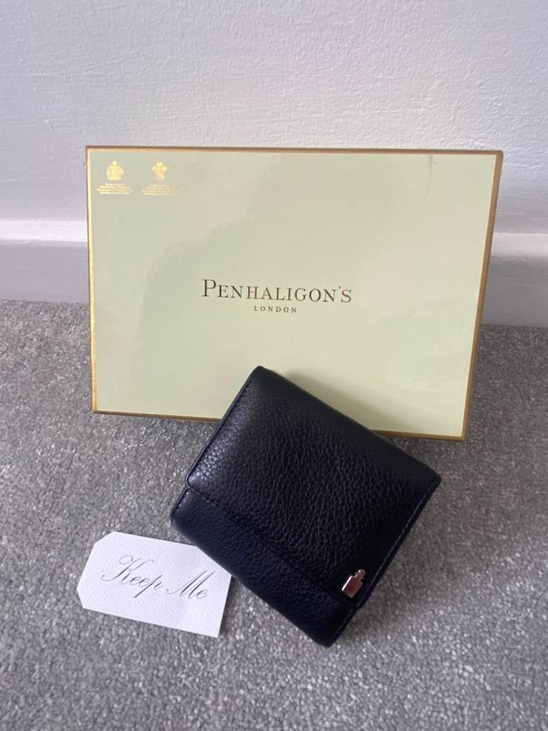 Penhaligon’s London Black Leather Wallet