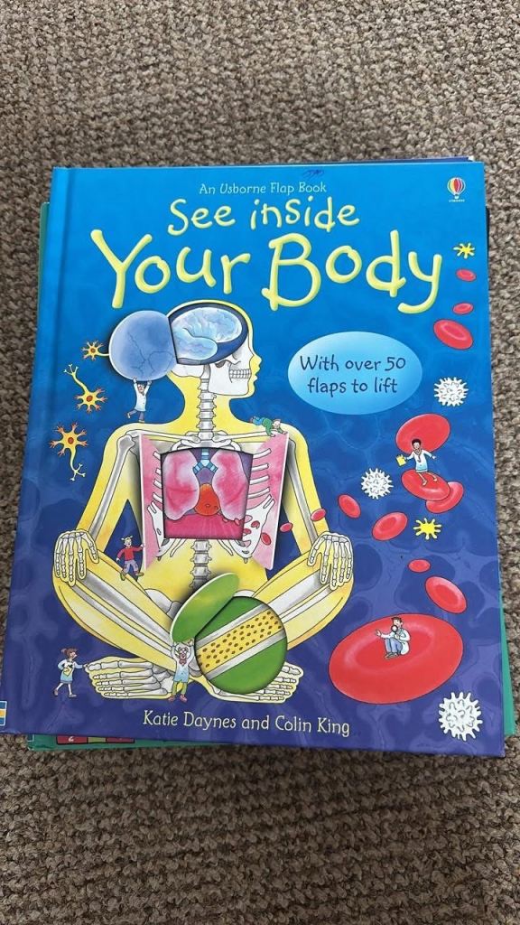 Usborne Lift-the-Flap Books – Science, Space, Dinosaurs, Body