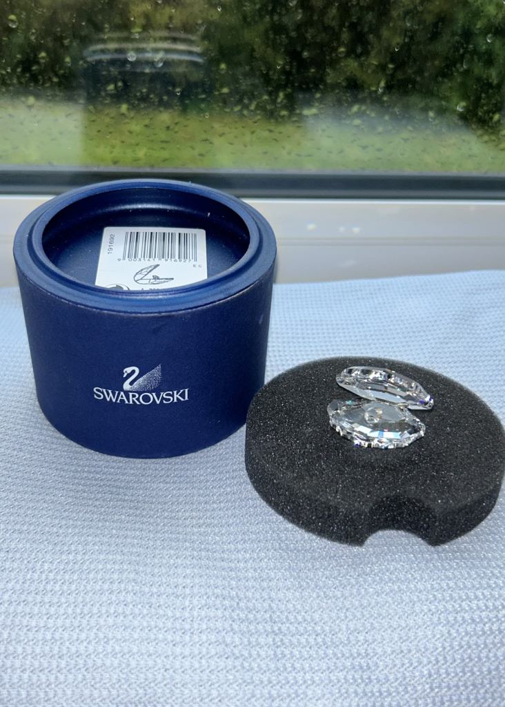 Brand New Boxed Retired SWAROVSKI Oyster Open Shell w Gem 191692 